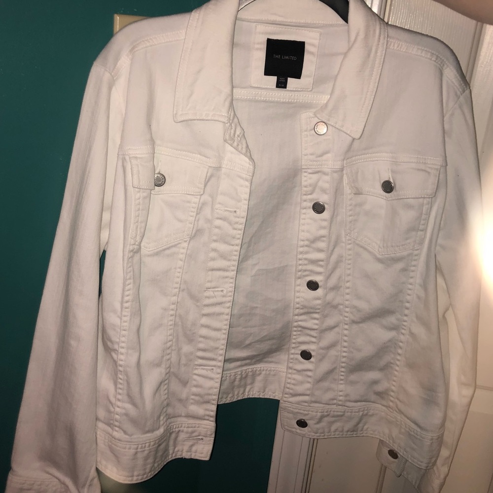 White Jean Jacket